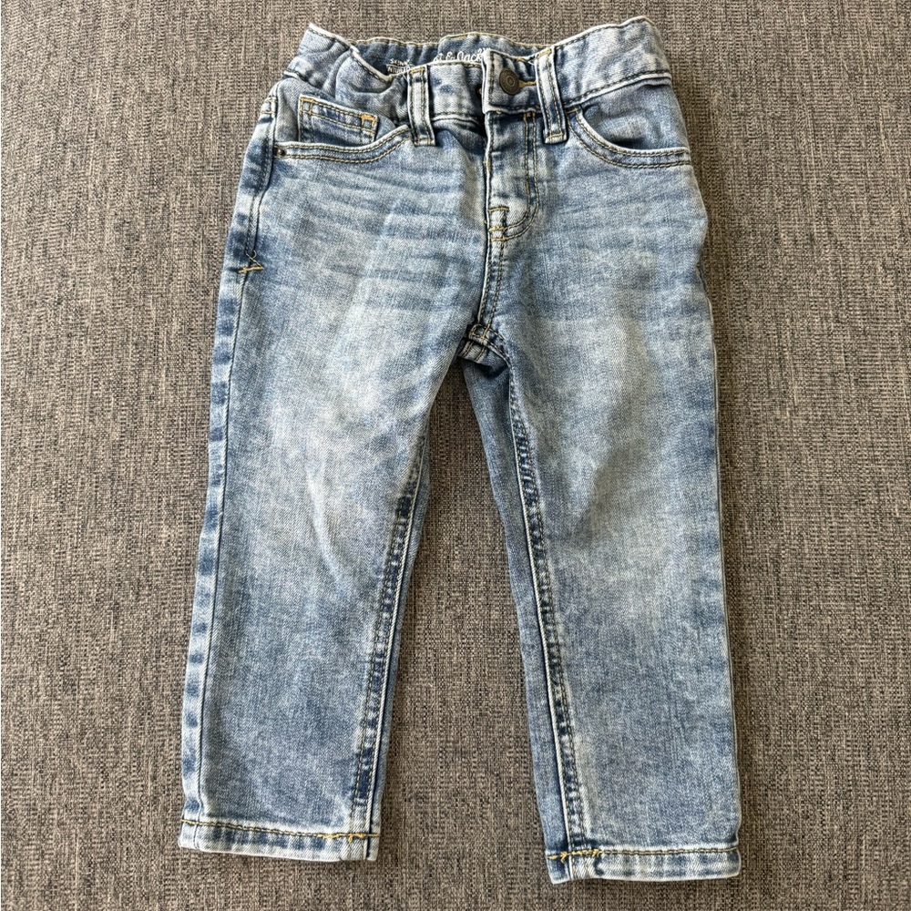 Toddler boy jeans acid wash size 2T